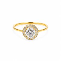 Anillo Idee Preziose dal 1987 Mujer in Oro amarillo Zircone IP.AK18G/86